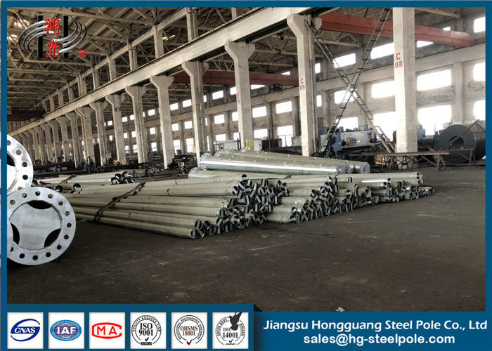 CNAS 12 Sided Polygonal HDG Polygonal Steel Pipe Flange Connection