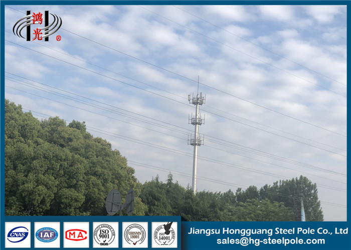 ISO Wireless Communication Towers Antenna Pole for Signal Transmission