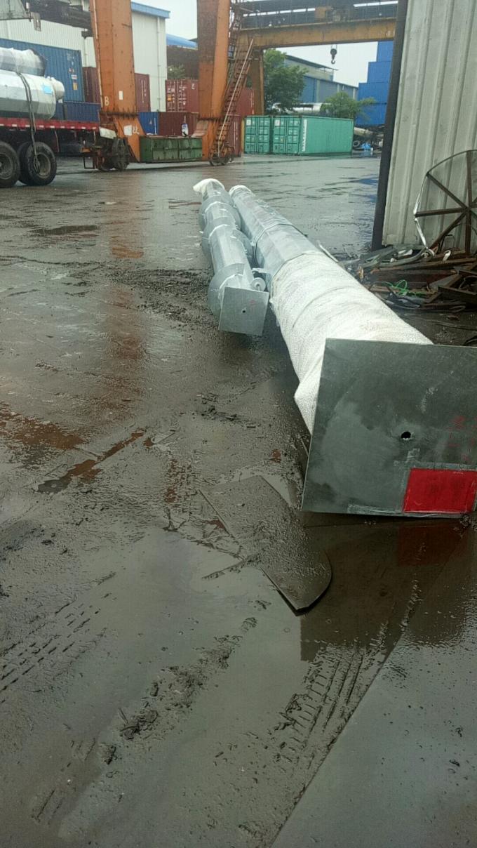 100um Galvanised Steel Poles
